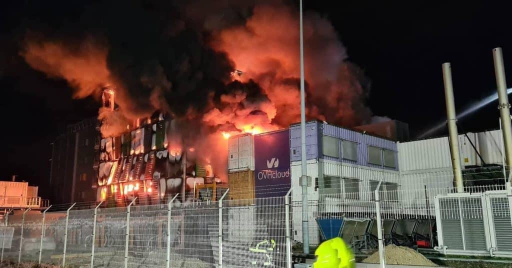 OVHcloud Data Centers Engulfed in Flames, Customers Resorted to Backups